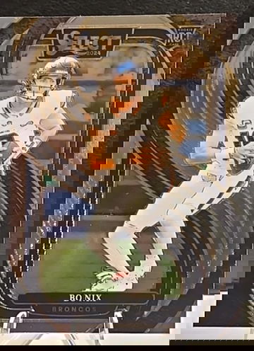 2024 NFL Panini Select Bo Nix Premier Level Broncos #117 RC