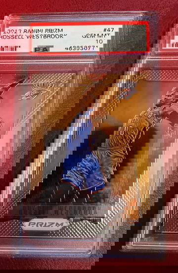 2012 Panini Prizm Russell Westbrook PSA 10