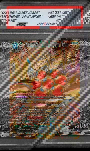 2023 Dragon Ball Super Series 23 Perfect Combination Super Shenron, Wish-Granting Dragon #BT23-139 PSA 10