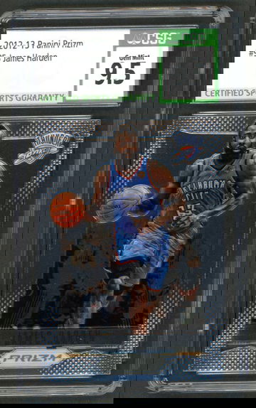 2012-13 Panini Prizm #95 James Harden CSG 9.5 Gem Mint