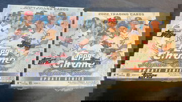 NIB 2022 Topps Chrome Update Sapphire Hobby Box NEW SEALED