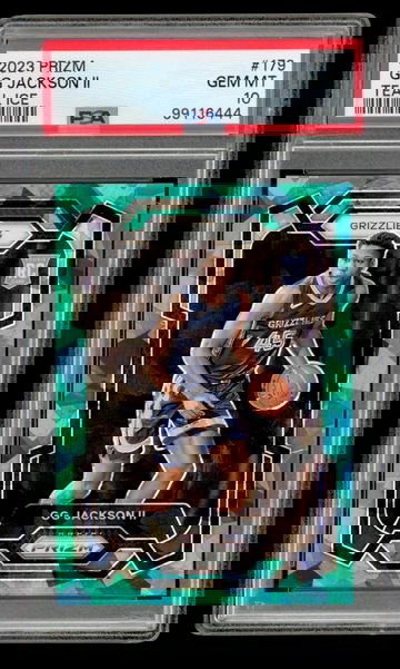 2023 Panini Prizm GG Jackson Teal Ice /225 Rookie RC #179 PSA 10