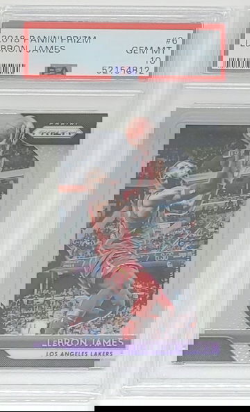 2018 Prizm Lebron James #6 PSA 10 GEM MINT