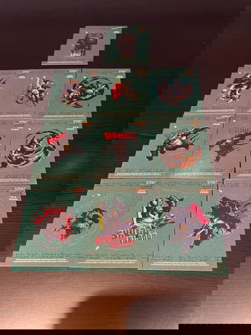 2005 Topps King Kong 8th Wonder Stickers Complete Set 1-10