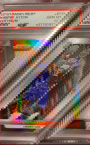 2018 Deandre ayton Silver prizm psa 10 RC #279