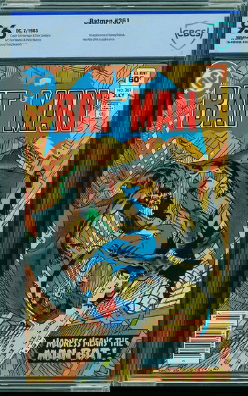 BATMAN #361, CBCS 9.6 NM+