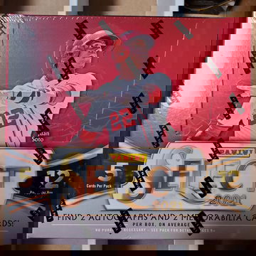 2021 Panini Select Baseball Hobby Box