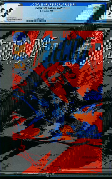 DETECTIVE COMICS #631, CGC 9.8 NM/MT