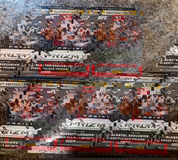 (5) 2021 Panini Prizm UFC Sealed Blaster Box lot