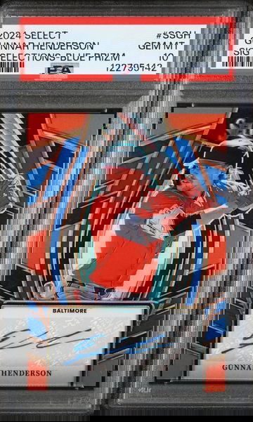 2024 Select #SS-GH Gunnar Henderson Sig Selections /49 PSA 10