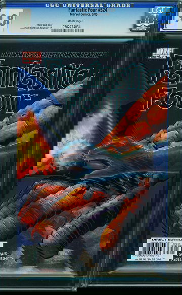 FANTASTIC FOUR #524, CGC 9.8 NM/MT