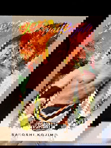 2025 Panini Combat Anthology Satoshi Kojima Ring Royalty Silver MLW