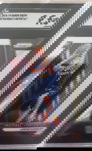 Michael Porter Jr 2018 Prizm #32 SGC 9.5 MINT+