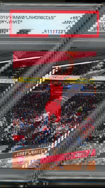 2019 Chronicles Prestige Red Coby White PSA 9 