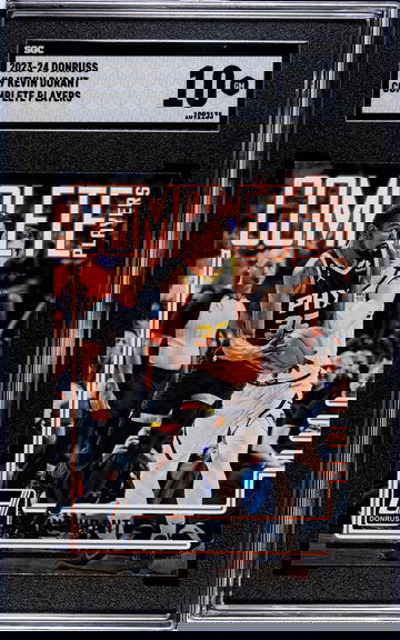 2023-24 Donruss Kevin Durant #9 Complete Player SGC 10