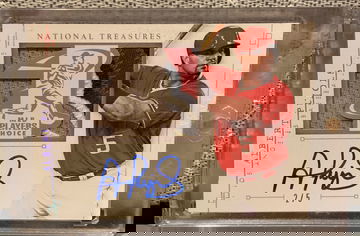 Albert Pujols National Treasures Patch Auto /5 