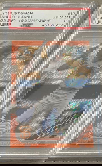 Marco bowman chrome auto PSA 10 