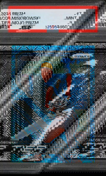2024 Panini Prizm Top Tier Mojo Prizm Jacob Misiorowski #7 PSA 9