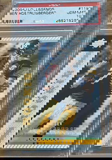 Ben roethlisberger PSA 10 upper deck pop 16 /650 rookie