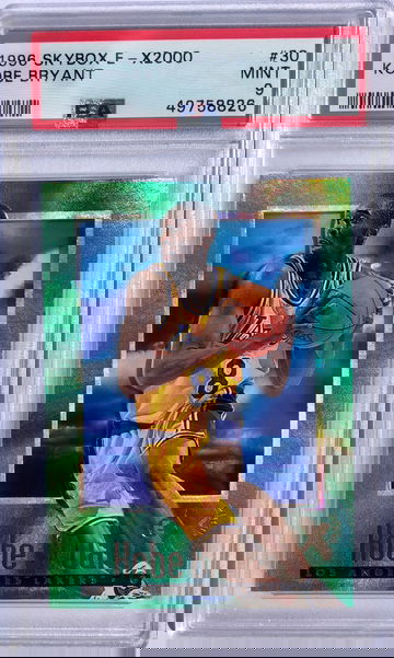 1996-97 Skybox e-X2000 Kobe Bryant Rookie #30 PSA 9 Mint 