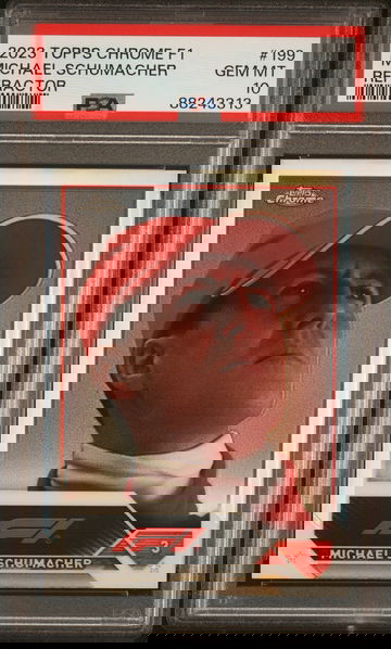 2023 Topps Chrome F1 Michael Schumacher Image Variation IV SP SSP #199