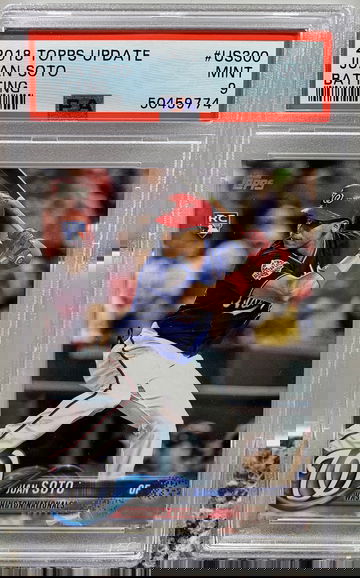 2018 Topps Update Juan Soto US300 PSA 9