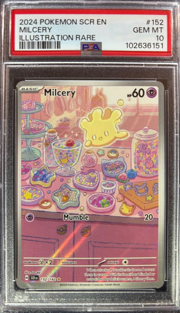 2024 Pokémon Milcery Stellar Crown 152/142 PSA 10 Gem Mint 