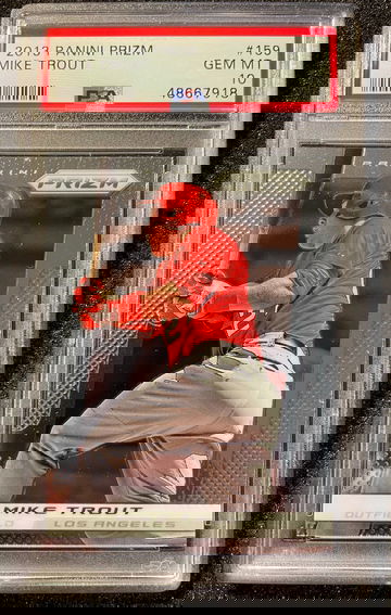 2013 Panini Prizm Mike Trout #159 PSA 10 GEM MINT