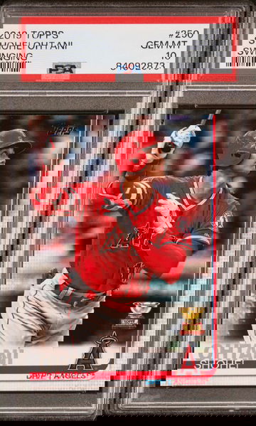 2019 Topps Series 1 Shohei Ohtani Rookie Cup Swinging #250 PSA 10 🔥 MVP