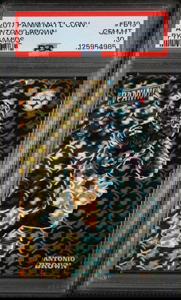 2017 Panini National Convention Pyramids Antonio Brown #FB19 /10 PSA 10