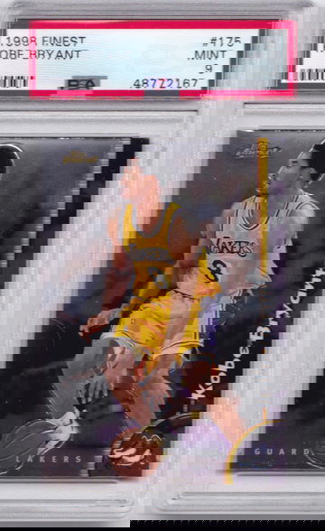 Kobe Bryant 1998 Finest PSA 9