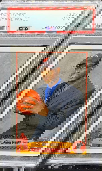 2003 TOPPS DWYANE WADE PSA 9