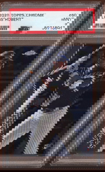 2020 Topps Chrome #60 Luis Robert PSA 9