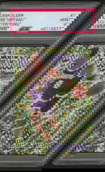 1998 Kobe Bryant Fleer Electrifying PSA 9