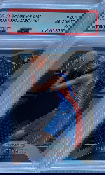 2019 Panini Prizm Sekou Doumbouya PSA 10