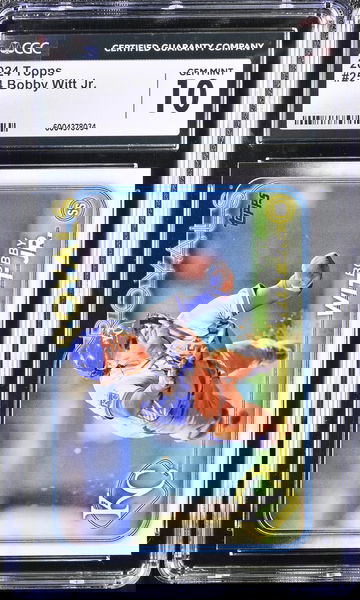 2024 TOPPS BOBBY WITT JR. #254 CGC 10