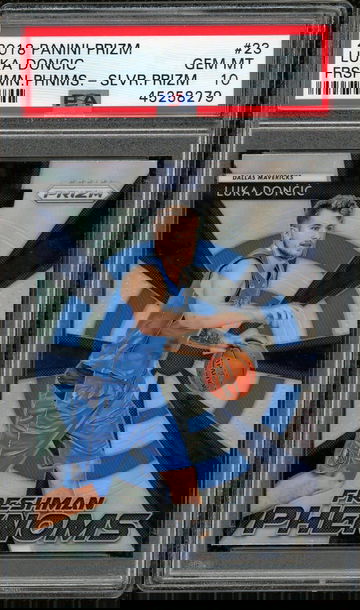 Luka Doncic 2018 Panini Freshman Phenoms Silver Prizm PSA 10