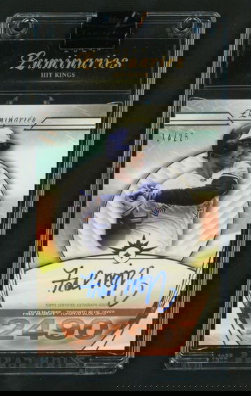 2024 Topps Luminaries Hit Kings Fred McGriff #HK-FM Auto /25