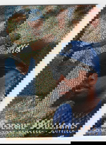 1997 FLAIR SHOWCASE ROW 0 BERNIE WILLIAMS # 51