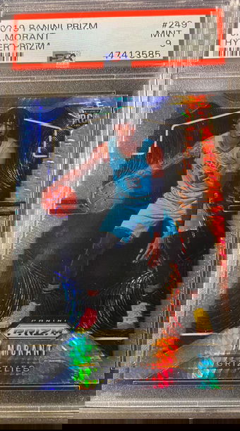 2019 Prizm Hyper Ja morant PSA 9