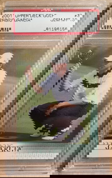 2001 Upper Deck Sergio Garcia PSA 10