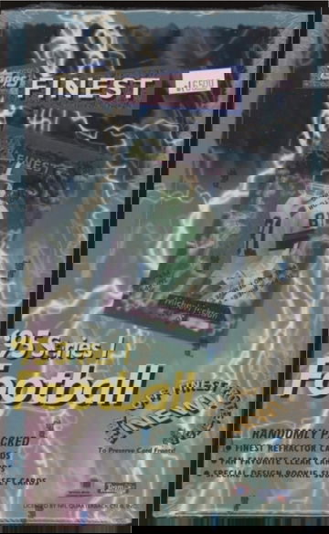 1995 Topps Finest Football Series 1 sealed box