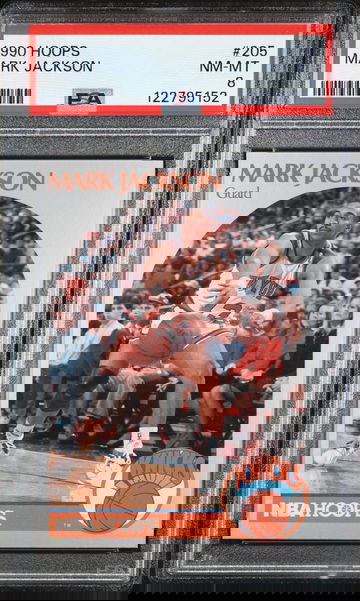 1990 Hoops Mark Jackson #205 PSA 8