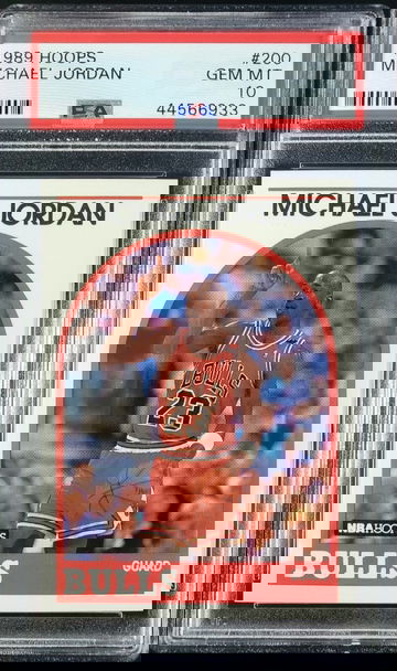 1989-90 Hoops Michael Jordan PSA 10