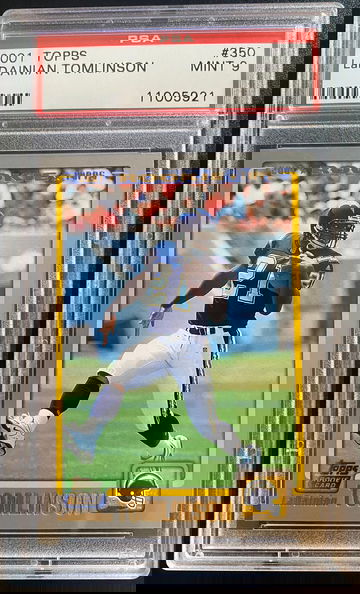 2001 Topps LaDainian Tomlinson PSA 9