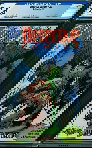 DETECTIVE COMICS #599, CGC 9.6 NM+