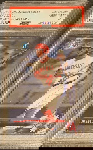 2017 Bowman Chrome Jo Adell PSA 10