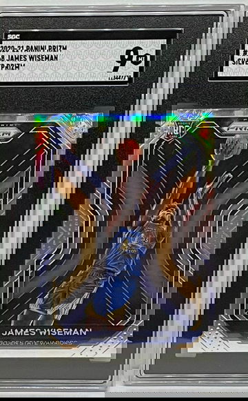 2020 Prizm James Wiseman Silver SGC 9