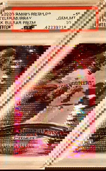 2020 Kyler Murray Panini Pink Pulsar Prizm Draft Picks #5 PSA 10 POP 8