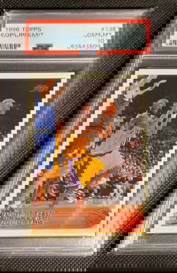 1996 Topps Kobe Bryant PSA 10